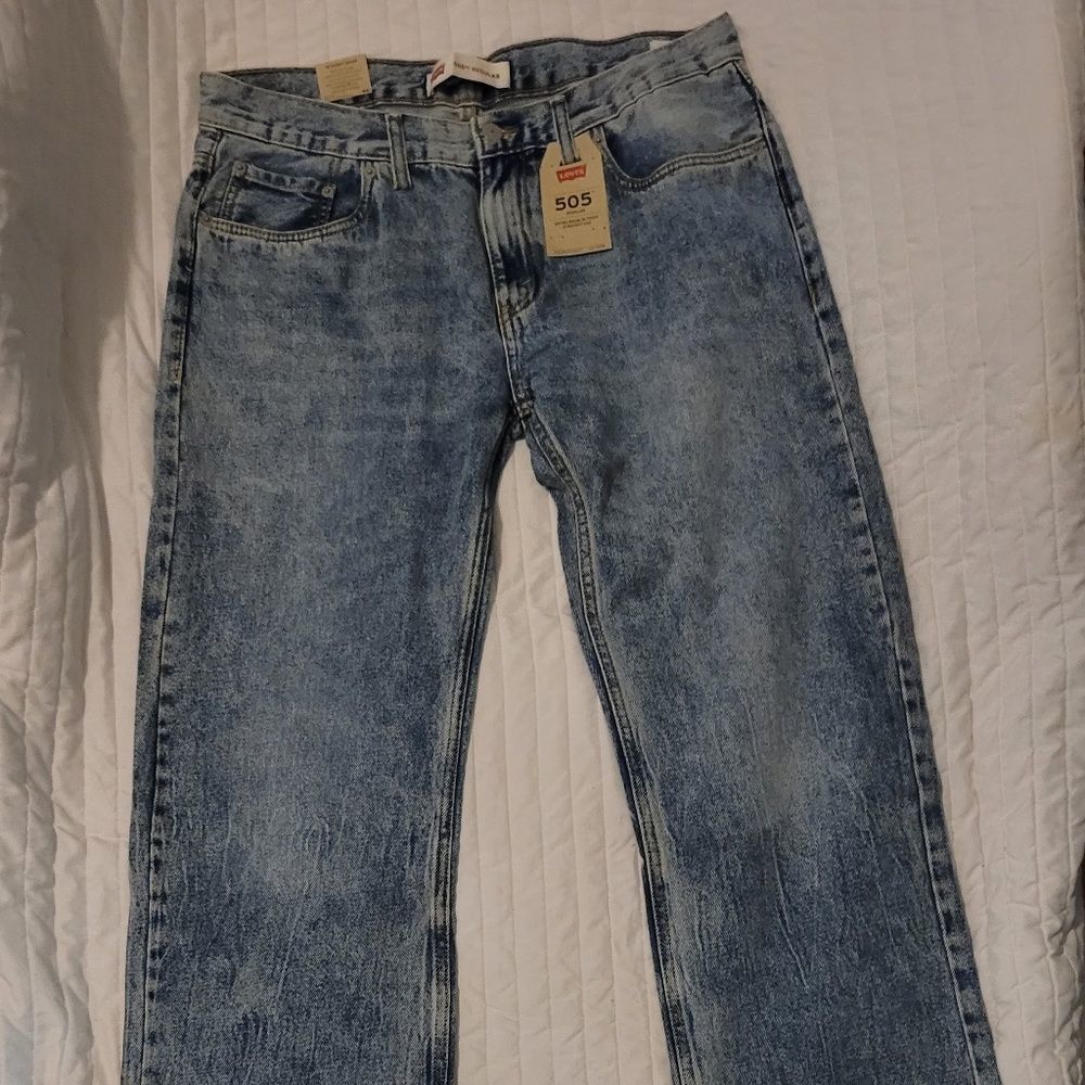 Boys Levi's® 505™ Regular-Fit Jeans In Husky size `18 husky,